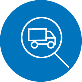 GPSB voertuigentrack blueicon